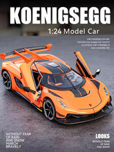 Load image into Gallery viewer, Alloy RC Car Model Simulation Sound And Light Pull-Back Toy