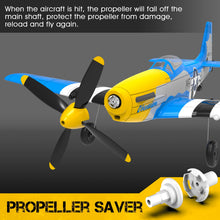 Load image into Gallery viewer, Volantexrc 4-CH RTF RC Plane, P-51D Mustang RC Airplane, One-Key Aerobatic, 6-Axis Gyro, Suitable for Outdoors and Gifts