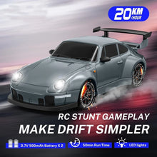 Load image into Gallery viewer, 4WD RC Drift Car With LED Light 2.4G Radio 20KM/h High Speed Remote Control Racing Cars Vehicle Model Toy Gift for Boy Girl Kid