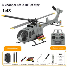 Load image into Gallery viewer, New Hot selling new product C186S aileron free intelligent positioning helicopter military model armed aircraft
