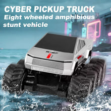Load image into Gallery viewer, 8x8 RC 8WD amphibious all-terrain rescue car, 8-wheel racing truck, 2.4G waterproof track, remote-controlled cars, toys