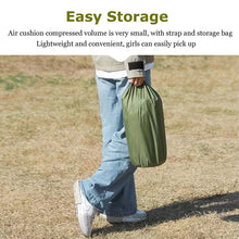 Load image into Gallery viewer, Double Sleeping Pad for Camping Self-Inflating Mat Sleeping Mattress with Pillow for Hiking Outdoor 2 Persons Travel Bed Air Mat