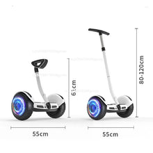 Load image into Gallery viewer, 8/10 inch 36/54V Kids Adult Smart Handle Leg Bar Electric Scooter 2 Wheel Stand Up Self Balancing Hoverboard custom