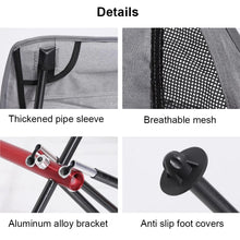 Load image into Gallery viewer, Desert Fox Camping Chair with Armrest Outdoor Folding Chairs with Carry Bag Long Backrest Chair for Fishing Hiking Climbing