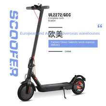 Load image into Gallery viewer, electricscoote adult scooter folding electric scooter electric scooter us warehouse straight hair