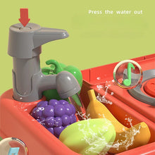 Load image into Gallery viewer, Children Play House Toy Simulation Kitchen Table with Sound Kids