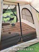 Load image into Gallery viewer, Lohascamping Camping Large Air Tent for 4-5 people Air shelter Dome tent Family Hiking inflatable One-touch tent