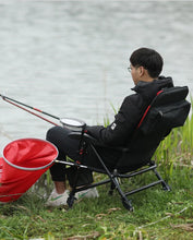 Load image into Gallery viewer, Portable Multifunctional Fishing Chair, Folding Chair, Wild Fishing Chair, Fishing Stools, New European
