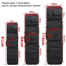 Load image into Gallery viewer, Tactical Hunting Gun Bag 81cm 94cm 114cm Paintball Shooting Gun Case Rifle Bag