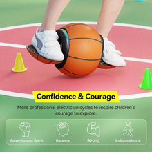 Load image into Gallery viewer, Basketball Electric Unicycle Boards for Kids Girls Boys Scooters Bluetooth , Give gifts to children on Children's Day