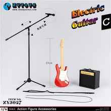 Load image into Gallery viewer, ZY3027 1/6 Scale Model Scene Accessory Trend Electric Guitar Suit For 12 Inches Action Figure Body Toys Dolls Collection Gifts