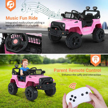 Load image into Gallery viewer, Kimbosmart 12V Electric Vehicle Car For Children Ride On Cars Electric Off-Road Car Kids Ride On Toys Music