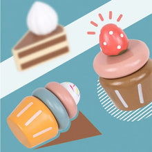 Load image into Gallery viewer, Royal Afternoon Tea Set Pretend Play Wooden Toys Kitchen