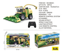 Load image into Gallery viewer, Cross-border Electric Remote Control Harvester Agricultural Vehicle