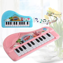 Load image into Gallery viewer, Mini Piano Toy Birthday Gift Musical Piano Toy Teaching Musical Instrument Multi-function Keyboard with 13 Keys for Girl Boy