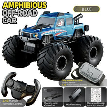 Load image into Gallery viewer, JJRC Q215 Remote Control Gesture Sensing Car 360 Degrees Rotary Vacuum Rubber Tire Amphibious RC