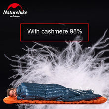Load image into Gallery viewer, Naturehike Goose Down Sleeping Bag Naturehike Camping Ultralight Sleeping Bag Winter Waterproof Sleeping Bags