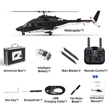 Load image into Gallery viewer, Eachine E188S AirWolf 2.4G 9CH 6G GPS Optical Flow Localization LiDAR TOF Altitude Hold Dual Brushless Motor RC Helicopter RTF