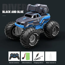 Load image into Gallery viewer, 2.4G RC Car Self-absorbing High-pressure Water Gun Remote Control Amphibious Off-road Vehicle Climbing Stunt Car Water Toys Gift