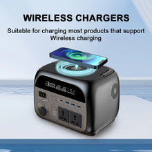 Load image into Gallery viewer, 500W Portable Power Station 345.6Wh 108000mAh Solar Generator LiFePo4 Batteries 220V Energy Storage Supply Camping Campervan RV