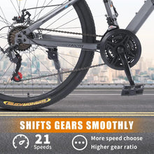 Load image into Gallery viewer, 26 Inch Youth/Adult Mountain Bike,21 Speeds,Secure Frame 26 Inch Aluminum Wheels, Suspension Fork