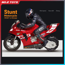 Load image into Gallery viewer, 2.4G RC Motorcycle with LED Night Light High Speed Self-Balancing