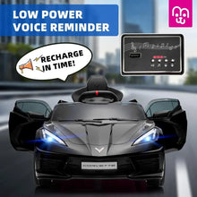 Load image into Gallery viewer, Electric Car for Kids 12V Licensed Chevrolet C8 Ride On Car Remote Control