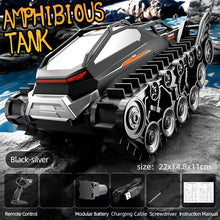 Load image into Gallery viewer, JJRC Q183 RC Car Amphibious Tank Track 2.4G 4 Wheel Remote Control Truck Climbing Off Road Waterproof Armored Vehicles Toy Gifts