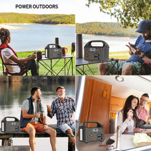 Load image into Gallery viewer, 100W Portable Power Station 220V/110V Solar Generator Outdoor Emergency Mobile Power Bank 24000mAh LiFePO4 For Camping Power LED