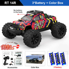 Load image into Gallery viewer, Teeggi 1:14 High Speed Rc Off-road Car 4WD 100KM/H Brushless motor 3S Remote Control Drift Racing Cars Toys For Childrens Gift