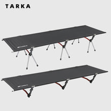 Load image into Gallery viewer, TARKA Portable Camping Cot Lightweight Collapsible Sleeping Bed Tourist Hiking Backpacking Foldable Tent Bed Outdoor Single Beds