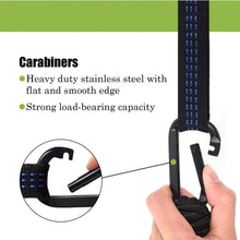 Load image into Gallery viewer, Ultra-Large Double Hammock Camping Survival Garden Hunting Leisure Hamac Travel Double Person with tree friendly straps