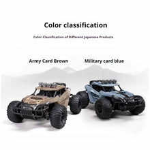 Load image into Gallery viewer, 1801 Remote Control Off-Road Vehicle Wifi Hd Camera Military Card