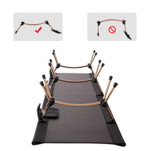 Load image into Gallery viewer, Camping Cots Compact Ultralight Camping Bed Outdoor Beach Travel Tent Sleeping Fishing Cots Portable Folding Bed