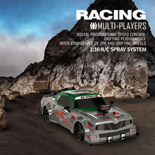 Load image into Gallery viewer, 1:16 Simulation High-Speed Off-Road Vehicle Lights Spray RC Car