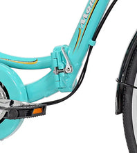 Load image into Gallery viewer, 26" Monterey 7-Speed Folding Adult Tricycle Aqua Comfy Springer Style Suspension Saddle Powerful Front and Rear Handbrakes