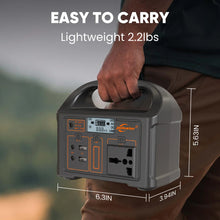 Load image into Gallery viewer, 100W Portable Power Station 220V/110V Solar Generator Outdoor Emergency Mobile Power Bank 24000mAh LiFePO4 For Camping Power LED