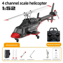 Load image into Gallery viewer, A61 RC Helicopter 2.4G 6-Aixs Gyroscope 4CH Altitude Hold Optical Flow Brushless Remote Control Helicopter Toys for Kid Adult
