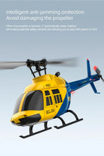 Load image into Gallery viewer, RC ERA A60 4CH Helicopter 1/42 Scale BELL-206 Optical Flow Positioning 10min Fly Time 2.4G 120M 6-Axis Gyroscope Brushless Plane