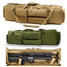Load image into Gallery viewer, Outdoor sports combat gun bag 96CM air rifle leather case nylon hunter gun carrying protective bag