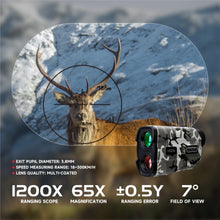 Load image into Gallery viewer, Hawkray Hunting rangefinder 1200 yards Golf rangefinder, fishing, outdoor IP54