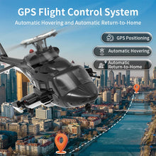 Load image into Gallery viewer, Yuxiang F02S 1:34 Scale Airwolf 2.4G Remote Control GPS Positioning Dual Brushless Motor Helicopter Model RC Toy RTF Version