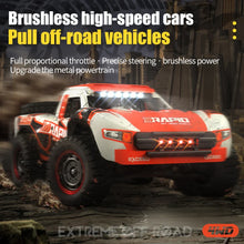 Load image into Gallery viewer, 1:14 70KM/H 4WD RC Car With Light Brushless Motor Remote Control Cars High Speed Drift Monster Truck Toys for Adults Kids