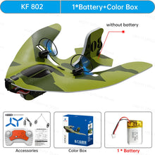 Load image into Gallery viewer, Teeggi RC Foam Aircraft 2.4G Radio Control RC Glider With cool lights RC Plane EPP Foam Flying Airplane Toys For Childrens Gifts