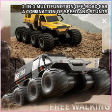 Load image into Gallery viewer, JJRC Q137 8WD RC Car 2.4G Amphibious 8 Wheel Remote Control Truck Climbing Off Road Waterproof Armored Vehicles Children's Toys