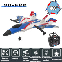 Load image into Gallery viewer, RC Plane F22 Stunts Plane 2.4G Radio Control Glider Remote Control 3D Plane Glider Airplane EPP Foam Boys Toys for Children