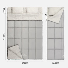 Load image into Gallery viewer, Naturehike Sleeping Bag Outdoor Double Cotton Sleeping Bag Spring Waterproof Camping Sleeping Bag Hiking Backpack Sleeping Bag