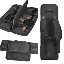 Load image into Gallery viewer, WINCENT Tactical Double Long Rifle Gun Case Bag Rifle Backpack Soft Firearm Transportation Carbine Case Lockable 35"42"46"inch