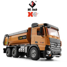 Load image into Gallery viewer, Remote-controlled Soil Dump Truck Engineering Loading