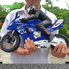 Load image into Gallery viewer, RC Stunt Motorcycle Car 1/6 High Speed Motorbike Model 2.4G Radio Control Car Remote Controlled Toy Drift Cars Toys For Boys Kid